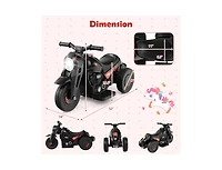 Slickblue 6V Kids Electric Ride on Motorcycle with Bubble Maker and Music