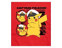 Hybrid Apparel Captain Pikachu Men's Short Sleeve Tee