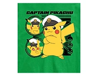 Hybrid Apparel Captain Pikachu Men's Short Sleeve Tee
