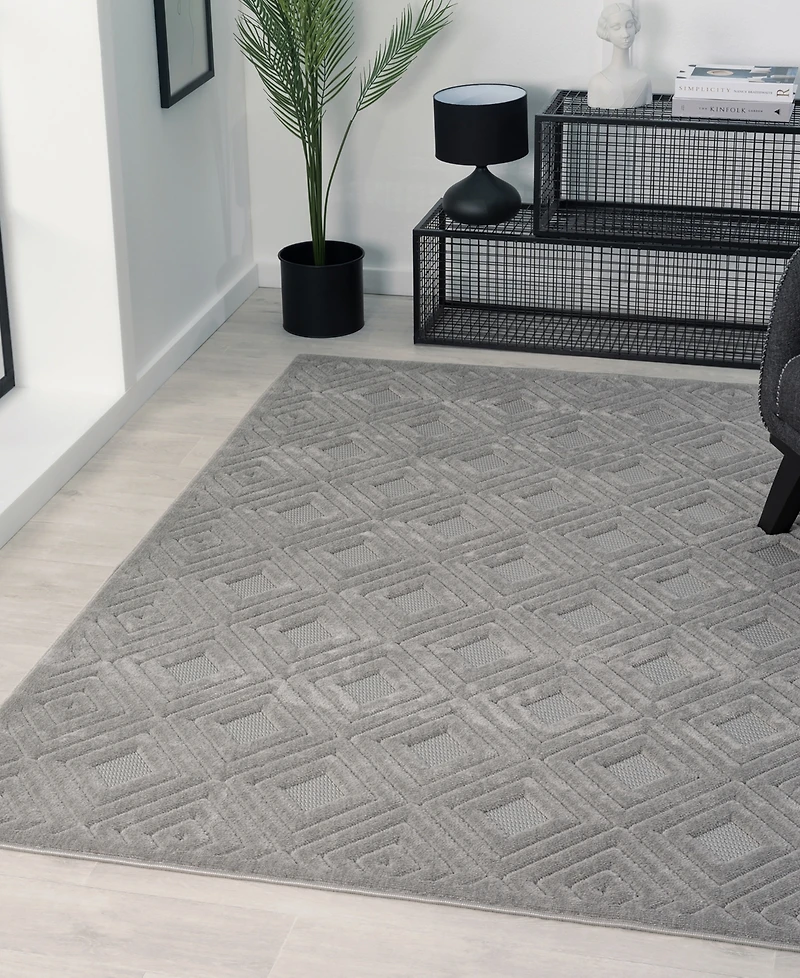 Lr Home Adonis Atl- 5'x7' Outdoor Area Rug