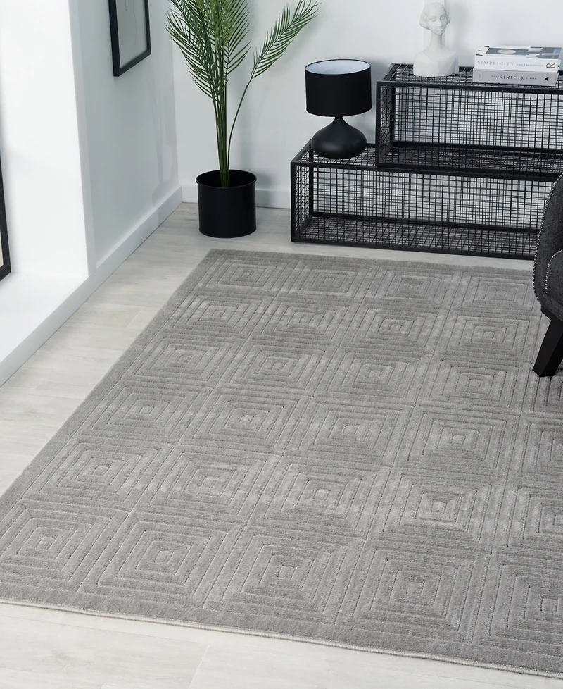 Lr Home Adonis Atl-415 7'10"x9'10" Outdoor Area Rug