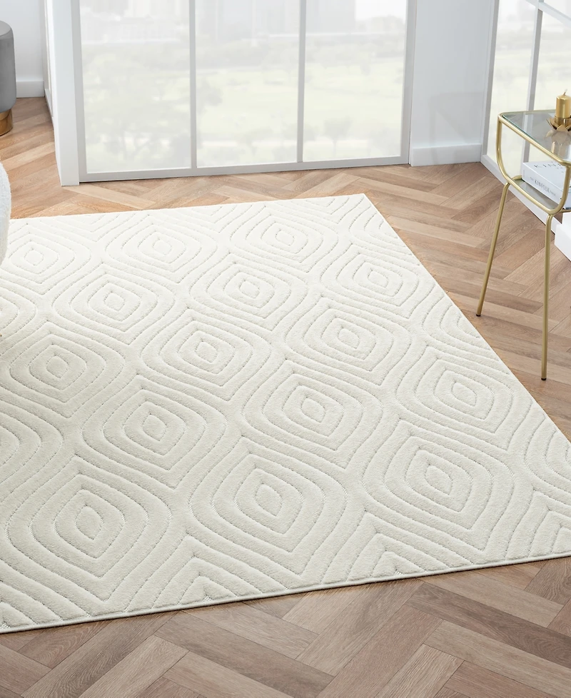 Lr Home Adonis Atl-418 7'10"x9'10" Outdoor Area Rug