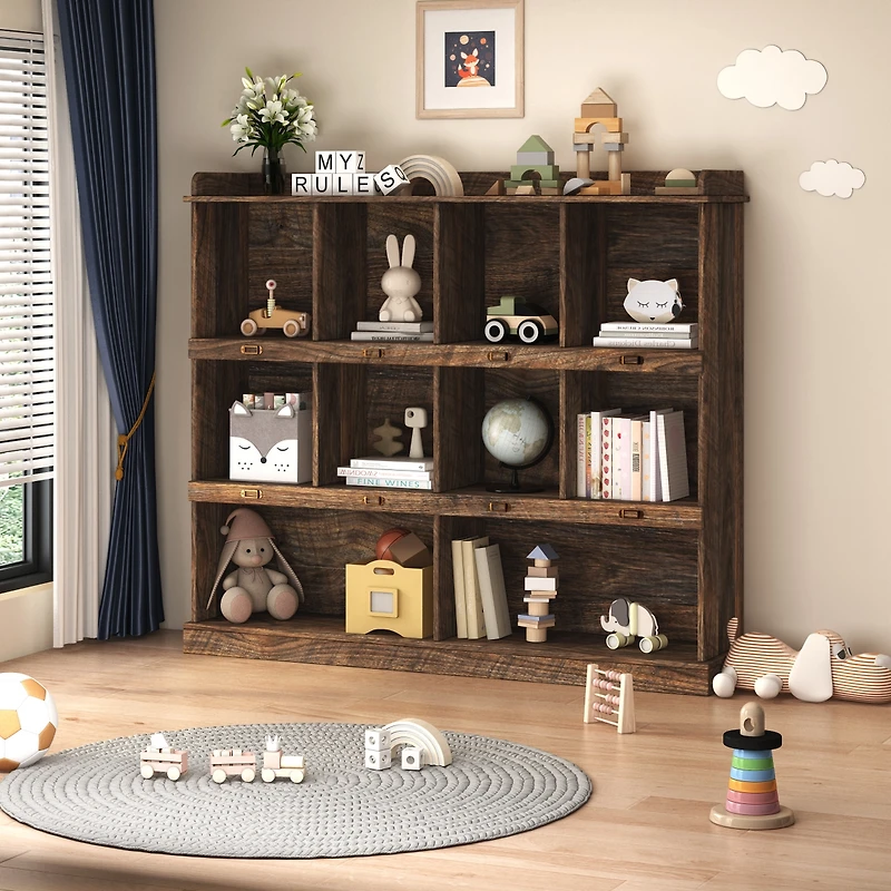 Streamdale 10-Shelf Bookcase