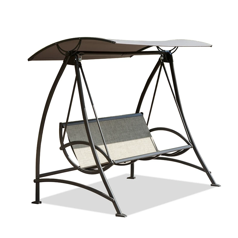 Streamdale Outdoor Patio Swing with Adjustable Canopy