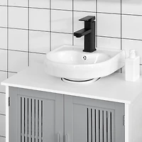 Under Sink Cabinet with Adjustable Shelves