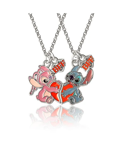 Disney Lilo and Stitch Fashion Bff Pendant Necklace Set