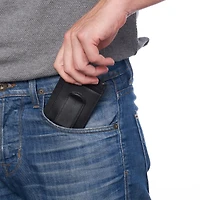 Alpine Swiss Mens Rfid Safe Money Clip Minimalist Wallet Id Window Card Holder