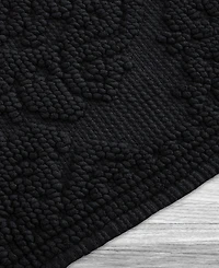 Jean Pierre New York Ricardo Fringe Cotton Bath Rug 17" x 31"
