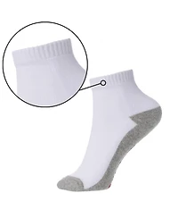 Alpine Swiss Men's Ankle Socks 8 Pack Cotton Athletic Performance Socks for Men Moisture-Wicking Cushioned Quarter Length Socks Reinforced Heel & Toe