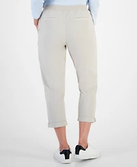 Style & Co Women's Petite Pull On Cuffed Pants, Created for Macy's