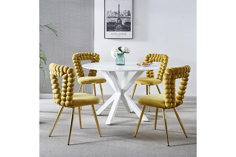 Streamdale Modern Dining Chair Set with Cushion