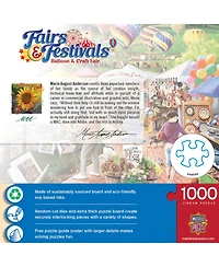 Masterpieces Fairs & Festivals - Balloon & Craft Fair 1000 Piece Puzzle