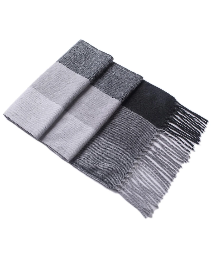 Alpine Swiss Men's Scarf Soft 80 Inch Long Warm Scarves Plaids Winter Shawl