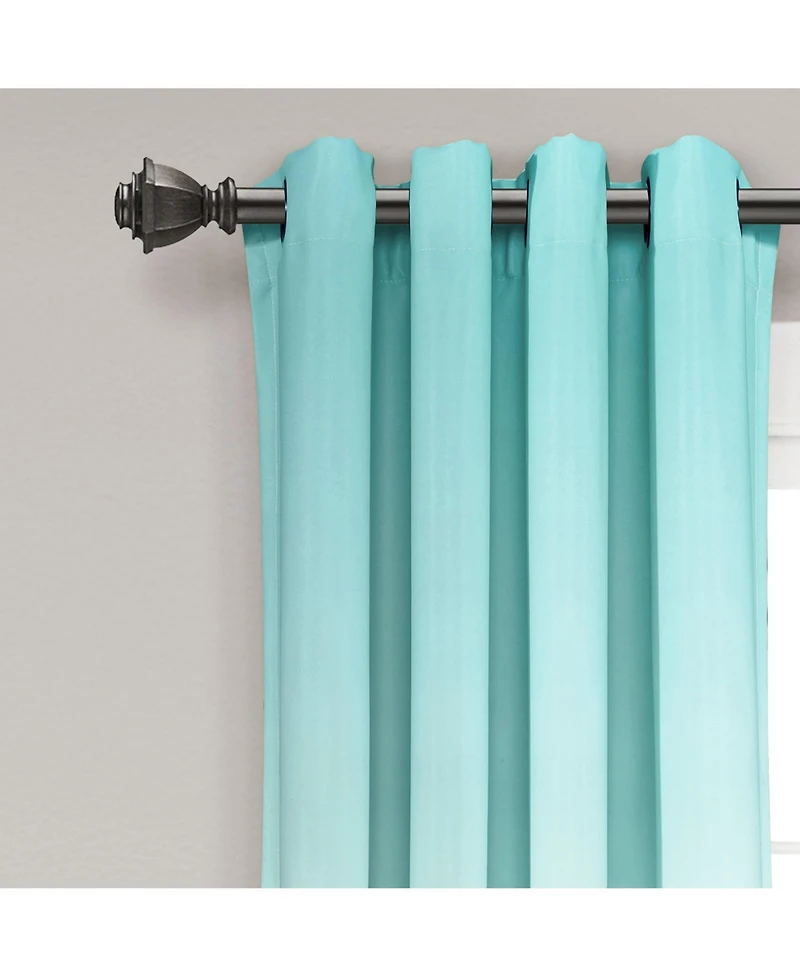 Lush Decor Umbre Fiesta Light Filtering Window Curtain Panels