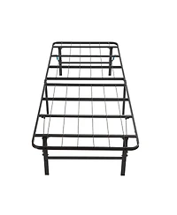 14" Adjustable Foldable Steel Bed Frame