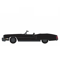 1/64 1972 Cadillac Eldorado Fleetwood Convertible Black Bandit Series