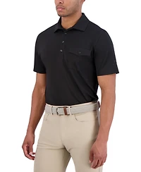 Ben Sherman Solid Tech Pique Sports Fit Pocket Polo