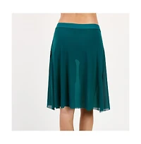 Calysa Women's 3in1 Swim Skirt With Attached Shorts