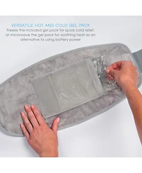 Pure Enrichment PureRelief Cordless Lumbar and Abdominal Heating Wrap