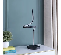 Streamdale 22" In Led Apollo Spiral Curved Tube Modern Table Lamp