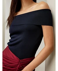 Lilysilk Women's Off-Shoulder Silk Top for Women