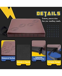 Clovercat 9 Pocket Waterproof Trading Card Binder: 720 Double Sided Pocket Album