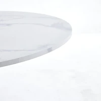 Tulip Special Dining Table, Marble Top, Mdf Dining Table, Kitchen Table, Exective