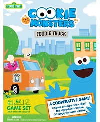MasterPieces Sesame Street - Cooke Monster's Food Truck Co-Op Game
