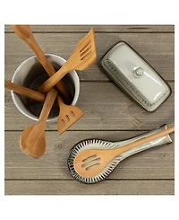 Bia Cordon Bleu Stoneware Colonnade Kitchen Accessories Set, 3 Piece