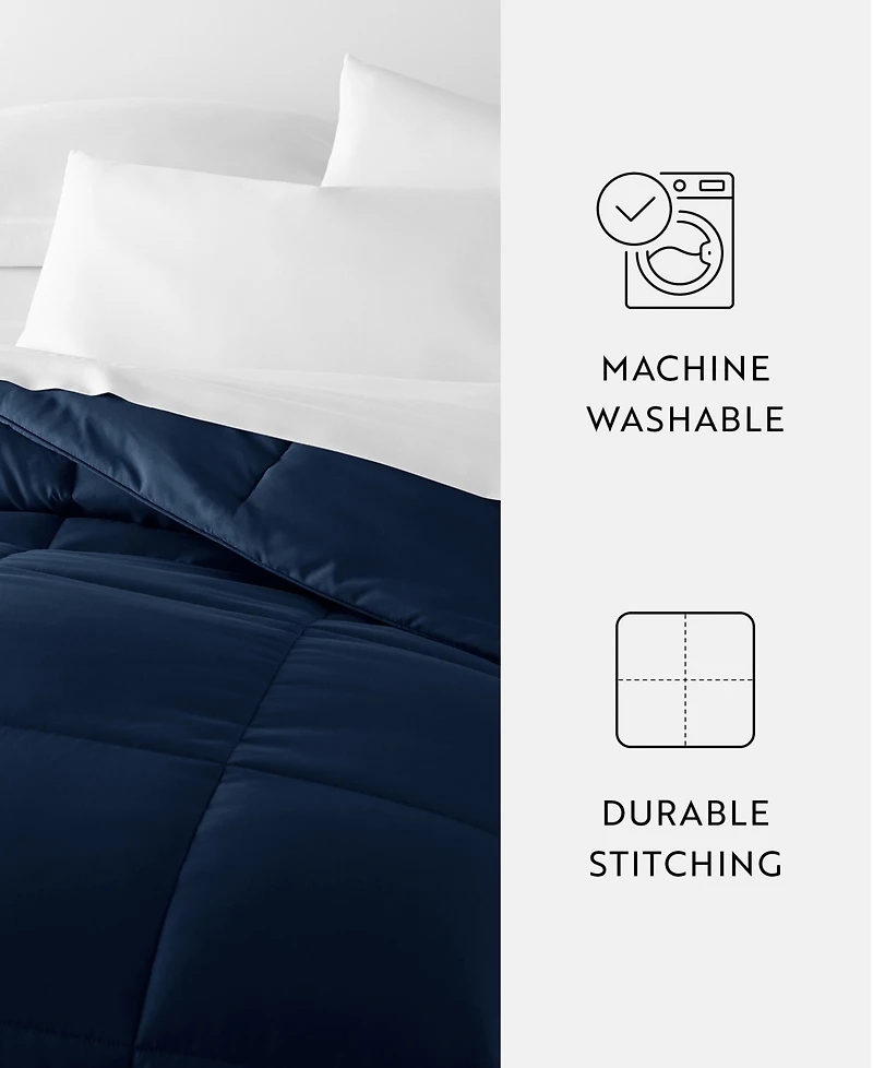 ienjoy Home All Season Lightweight Solid Down Alternative Comforter