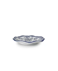 Q Squared Pagoda Appetizer Plates, Set of 4