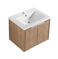 Streamdale 24" Bathroom Cabinet with Sink, Soft Close Doors