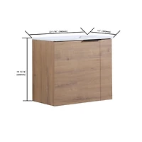 Streamdale 22" Floating Bathroom Vanity with Sink & Soft Close Door