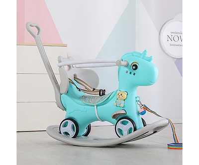Streamdale Toddler Rocking Horse and Unicorn Balance Bike Ride On