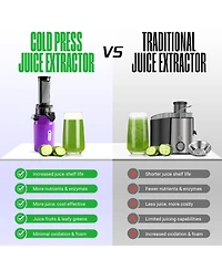 Essential Ginnie Juicer, Compact & Slow, Nutrient Dense