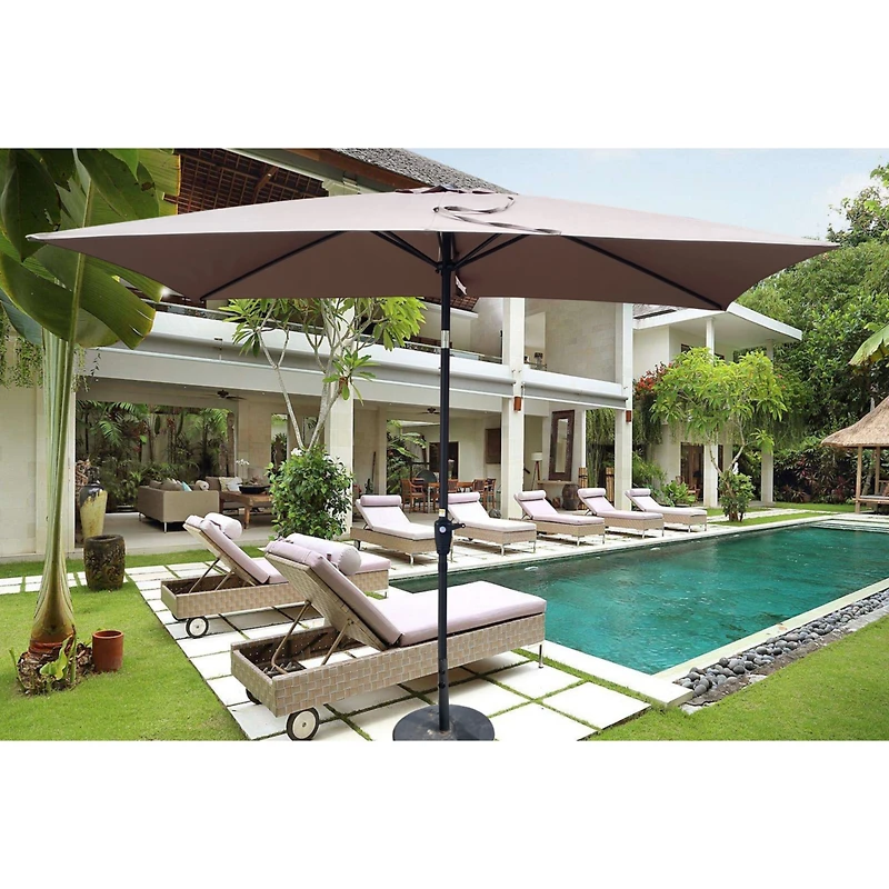 Streamdale Waterproof Patio Umbrella with Tilt and Crank