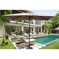 Streamdale Waterproof Patio Umbrella with Tilt and Crank