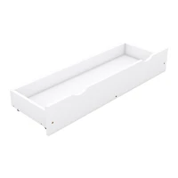 Streamdale Queen Platform Bed with Drawers and Guardrail