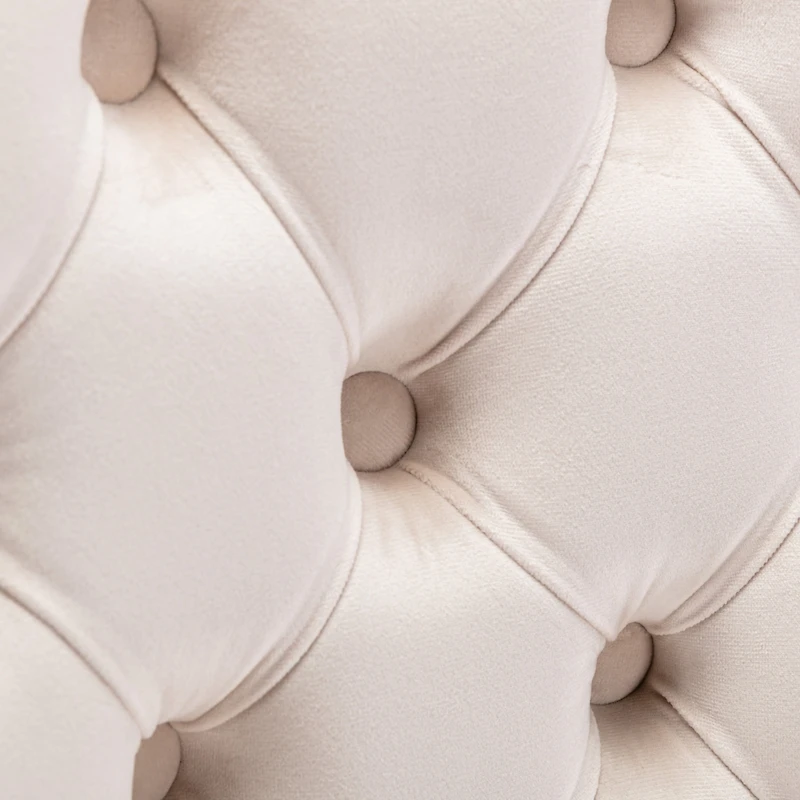 Simplie Fun Thick Golden Swivel Velvet Barstools Adjusatble Seat Height From 27-35 Inch