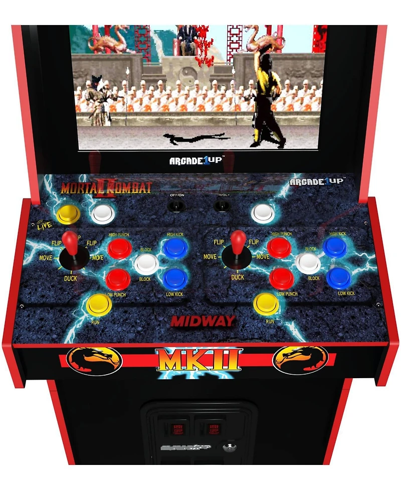 Arcade1UP Mortal Kombat Ii Deluxe Arcade Game