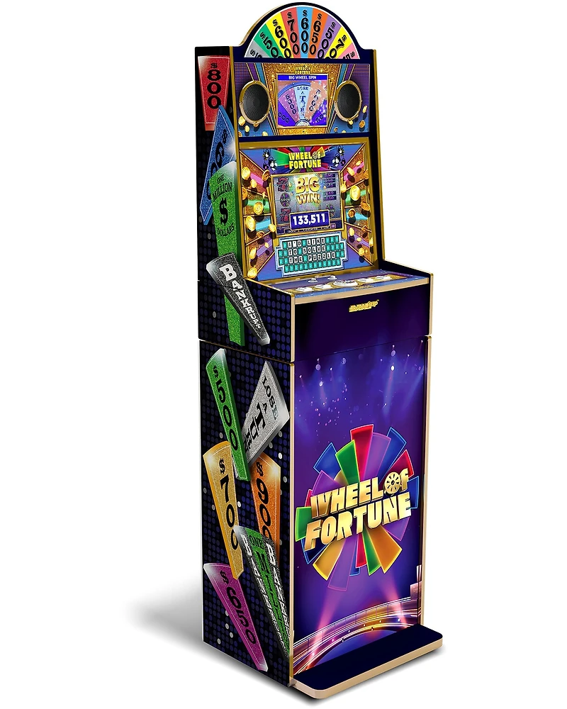 Wheel of Fortune Casinocade - Arcade1UP Wheel of Fortune Casinocade Deluxe