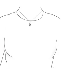 Bling Jewelry Best Friends Bff Split Heart Puzzle Mother Daughter Pendant Necklace Silver