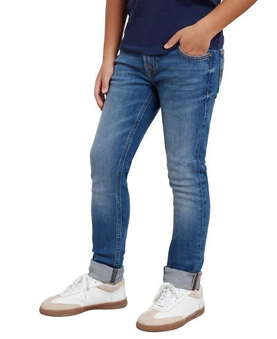 Guess Big Boys Skinny Fit Stretch Denim 5 Pocket Jeans