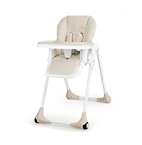 Slickblue Toddler 3-In-1 Convertible Baby High Chair
