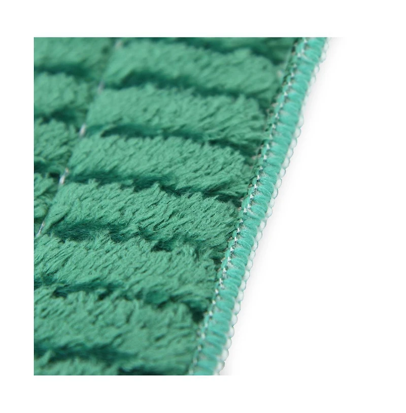 Arkwright Home Scrubbing Wet Flat Mop Refills (12 Pack) - 18", Color Options