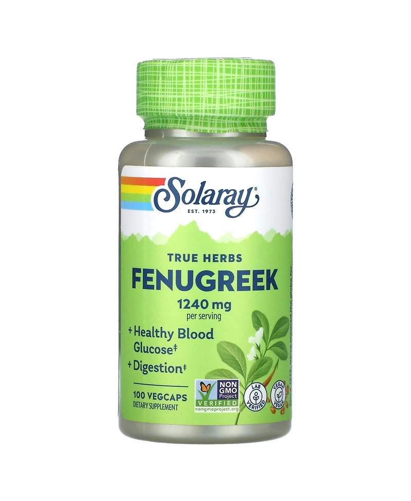 Solaray True Herbs Fenugreek