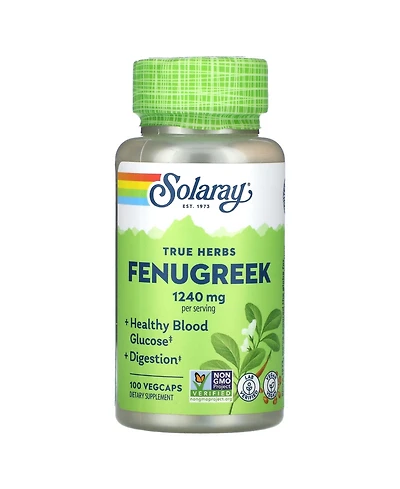 Solaray True Herbs Fenugreek