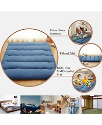Caromio Full Size Futon Mattress Floor Mattress Pad Portable Dorm Sleeping Pad, 54"x 80"