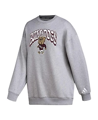 Adidas Women's Mississippi State Bulldogs vintage-like Styling Pullover Sweatshirt