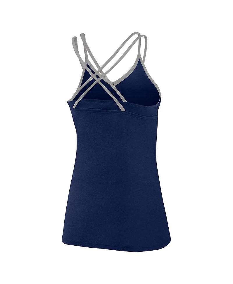 Fanatics Women's New York Yankees Go for It Strappy V-Neck Tank Top